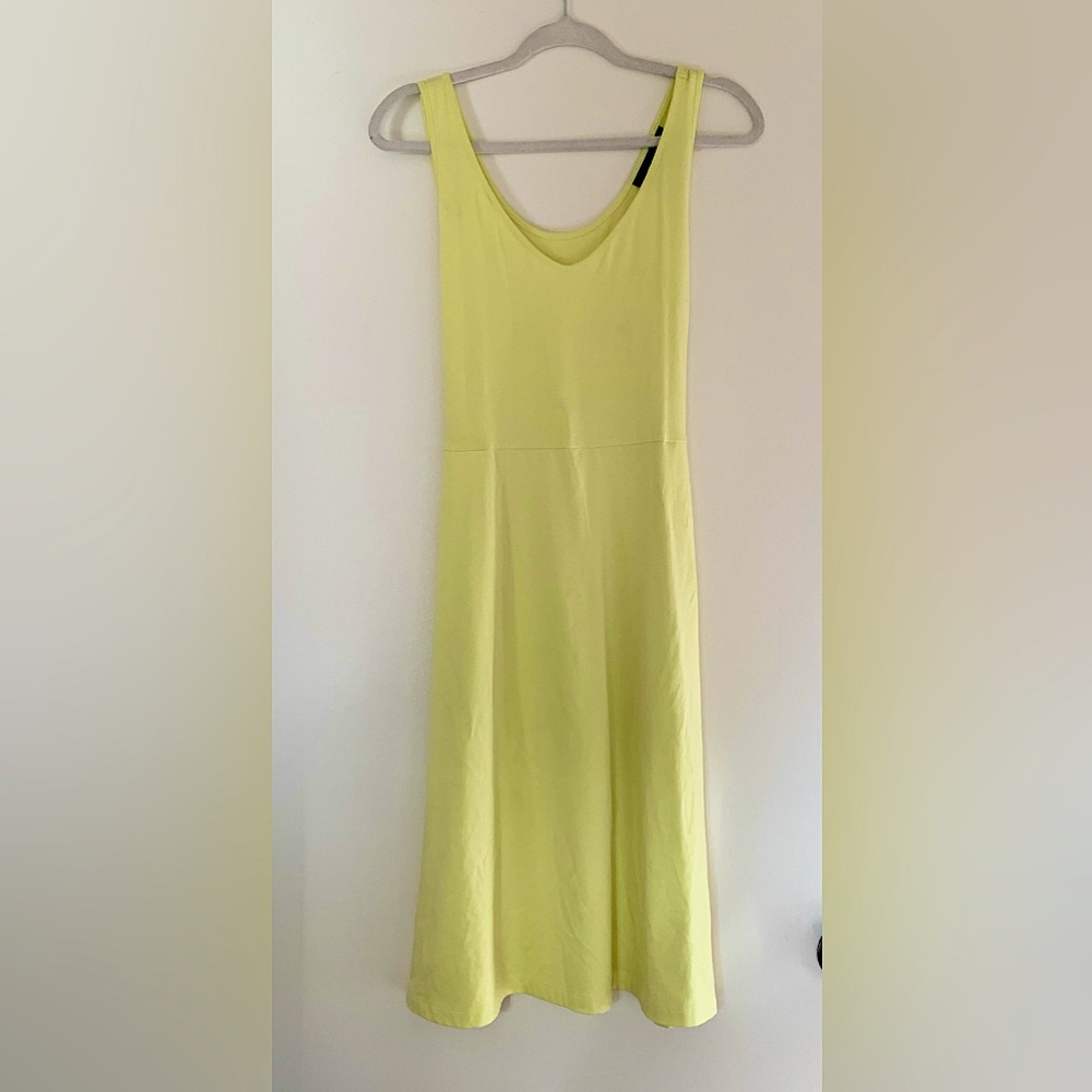 Yellow Sleeveless Dress